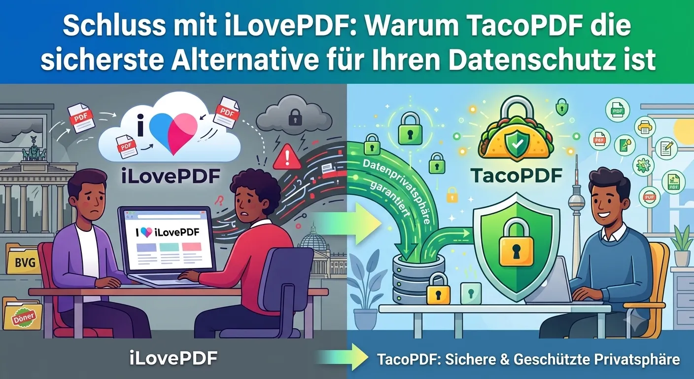Stopp! Lädst du deine PDFs hier hoch? Diese sichere Alternative musst du kennen